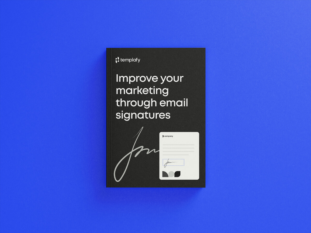 Improve your marketing through email signatures 