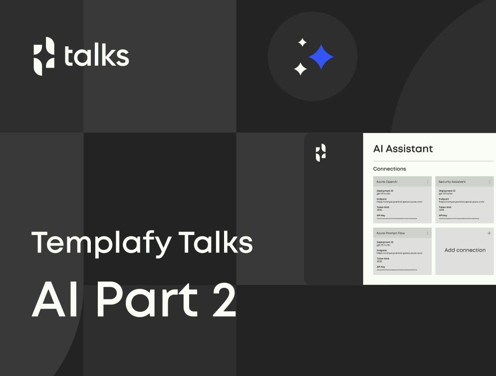 Templafy Talks: AI Part 2