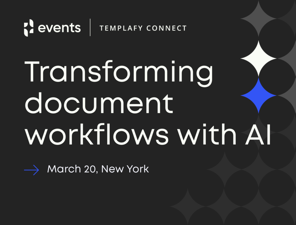 Templafy presents: Transforming document workflows with AI