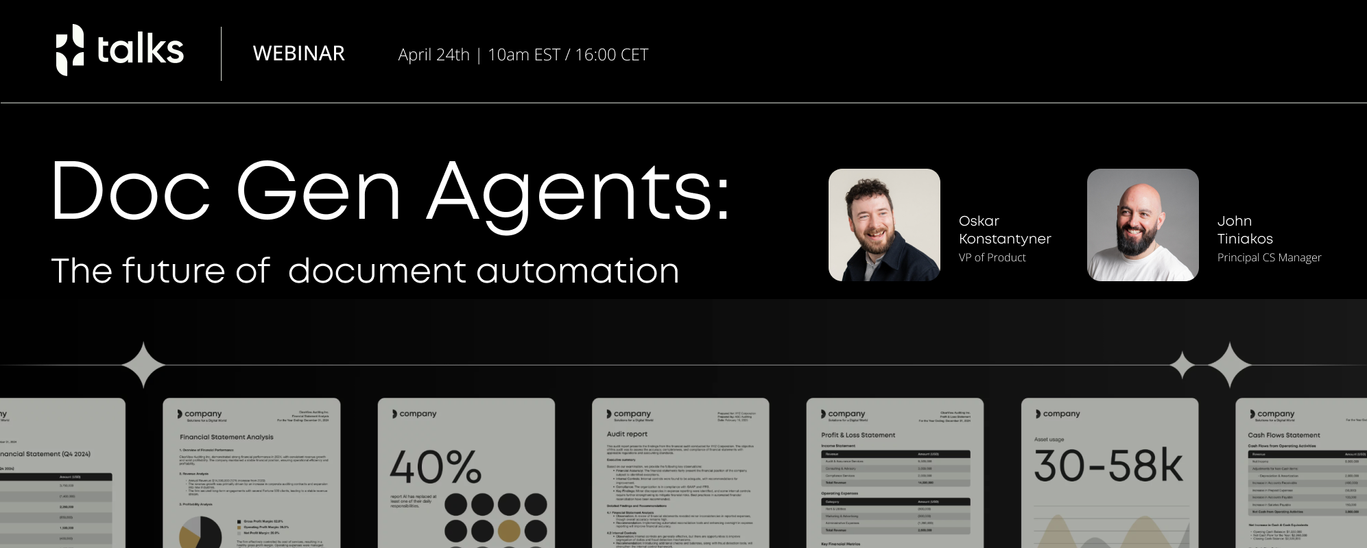 Templafy Talks: Doc gen agents: The future of document automation 